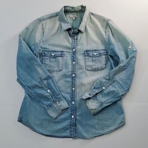 JCrew chambray pocket shirt